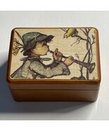 Reuge Swiss Music Box Boy Playing Horn Wood Footed Hinged Lara’s Theme 4... - $349.65 MXN