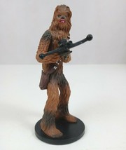 Lucas Films Star Wars Chewbacca With Weapon On Stand 4&quot; Action Figure - £7.72 GBP