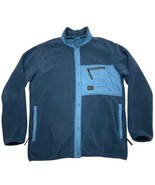 Mountain Standard Colorado Men's Large Classic Polartec Snap Up Fleece Jacket