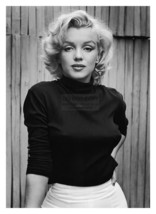 Marilyn Monroe In Black Top Sexy Celebrity Model Actress 5X7 Photo - £6.66 GBP