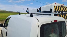 65&quot; Silver Ladder Roof Rack Cross Bars For VAN Ford Transit Connect 2008-2013 - $139.46