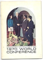 1970 World Conference Booklet-Reorganized LDS Church-35 pages - £7.57 GBP