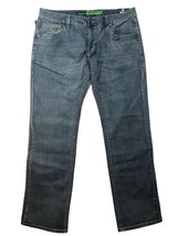 Rock &amp; Roll Denim Pistol Straight Boot Cut Jeans Vintage Light Wash Men&#39;... - $917.92 MXN