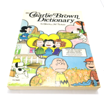 Vtg 1975 2nd Printing The Charlie Brown Dictionary by Charles Schulz Softcover - £18.72 GBP