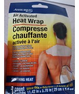 (1) ASSURED AIR ACTIVATED HEAT WRAP-BRAND NEW-SHIPS SAME BUSINESS DAY - $11.76