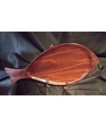 Mahogany tray in the shape of a fish - €15,63 EUR