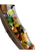 Thailand Fruit Merchant Boat Souvenir Miniature Display Home Decor - $29.69