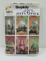 Vtg Simplicity # 7946 Abbies Jiffy 6 Pack Window Treatment COMPLETE *CUT* 1992 - $9.89