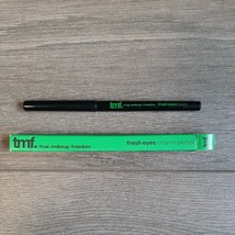 True Makeup Freedom TMF Fresh Eyes Vegan Crayon Eyeliner Pencil, BLACK, NIB - £9.28 GBP