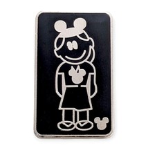 Disney Family Pin: Girl with Mickey Ears  - £7.77 GBP