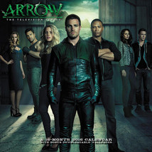 DC Comics Arrow TV Series 16 Month 2016 Photo Wall Calendar, NEW SEALED - $14.50