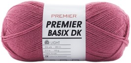 Premier Yarns Basix DK Yarn Rose Pack of 1 Skein - $27.05