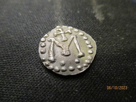 Merovingian  silver tiny coin or token,   denarius? v2 - $59.40