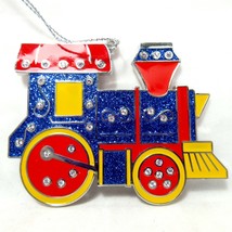 Train Danbury Mint Christmas 30 Swarovski Dazzling Crystals Collection Ornament - £39.00 GBP
