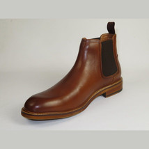 Men's Steve Madden Boot High Top Shoes Slip On Soft Leather Heritage Tan image 4