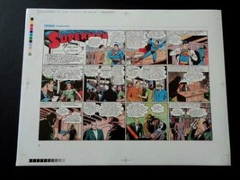 1998 Superman proof art page 172, Golden Age DC Action Comic strip proof artwork - £33.52 GBP