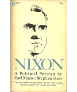 NIXON - A POLITICAL PORTRAIT - Earl Mazo & Stephen Hess - RICHARD M NIXON  - $9.99