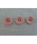 Pink 2 Hole Buttons Vintage (#3752) - $13.76 CAD