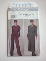 Butterick Donna Ricco Ny Pattern 4187 Misses Top Skirt Pants Sizes 12-16 1995 Uc - £7.58 GBP