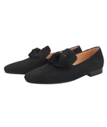 Merlutti Black Loafer Big Black Tassel Wedding Prom Shoes - £150.56 GBP