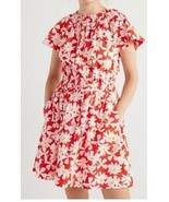 Free Assembly Women S Cotton Flutter Sleeve Mini Dress Sizes S (4-6) - $14.06 CAD