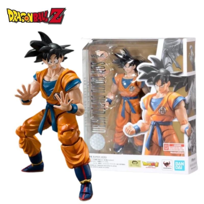 Bandai Original Shf Dragon Ball Super Hero Theater Edition S.H.Figuarts Goku - £61.57 GBP