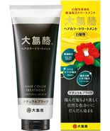 Oshima Tsubaki Camellia Oil Hair Color Treatment Natural Black 180g - €36,39 EUR