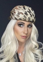 VTG 1950s Hat Womens Pillbox Hat Metallic Polka Dots Brown M L - $33.66