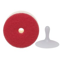 Multi-Purpose 3-Layer Round Cleaning Sponge With Suction Holder, Made In Japan,  - $19.99