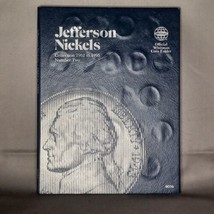 65 Jefferson Nickels in COMPLETED Whitman Album Number 2 ~ 1962-1995D ~ - $56.09