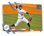 2021 Topps #US162 Edwin Uceta RC Rookie Card Los Angeles Dodgers ⚾ - $0.89