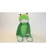 Retired Scentsy Buddy Ribbert The Frog 15&quot; Plush Stuffed Toy Without Sce... - £7.78 GBP