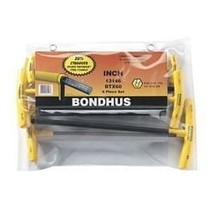 Bondhus Corp. 6pc Set BallDrv T-Hnds 5/32-3/ - $126.71