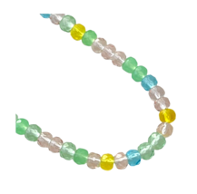 100 Pastel Assorted Preciosa Czech Glass 5x4mm Rondelle Fire Polished Beads - £4.72 GBP