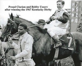 1967 - PROUD CLARION after winning the Kentucky Derby - 10&quot; x 8&quot; - £15.80 GBP