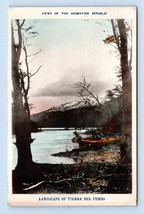 Landscape View Of Tierra Del Fuego Argentine Republic UNP DB Postcard G16 - $2.92