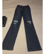 Levis Womens 724 High Rise Straight Jeans W26 L32 Blue Denim - €11,02 EUR