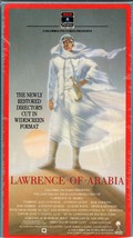 LAWRENCE of ARABIA (vhs) *NEW* Letterboxed, 35 minutes restored, 2-tape set Epic - £7.86 GBP