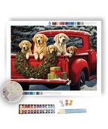 Holiday Joy with Labradors - Paint by Numbers - £23.52 GBP+