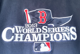 Boston Red Sox 2013 World Series Champion Sweatshirt Hoodie Mens MEDIUM ... - $45.42