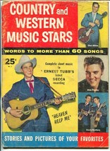 Country And Western Music STARS-1958-ELVIS-SOUTHERN States PEDIGREE-fr/good - £32.05 GBP