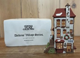 Dept 56 Dickens Christmas Village &quot;C.H. Watt Physician&quot; with Box &amp; Cord #5568-9 - £22.46 GBP