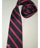 Christian Pelini  - Men&#39;s Tie - Blue and Red Striped - $239.70 MXN