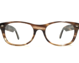 Ray-Ban Eyeglasses Frames RB5184 5139 Brown Horn Square Full Rim 52-18-145 - $93.28