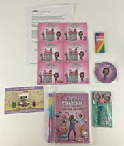 Gabby&#39;s Dollhouse Family Fun Pack Dance Along DVD Valentines Cards Scissors Pen - £15.78 GBP