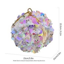 Floral Radiance Enclave: The Timeless Round Elegance, Bedecked in Nature... - £32.24 GBP