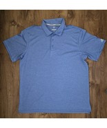 Adidas Golf Polo RN88387 Mens XL Heather Blue Short Sleeve Performance - €16,15 EUR