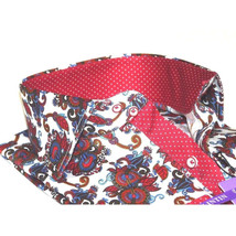 Men Shirt J.Valintin Turkey Egyption Cotton Axxess Style A113-10 Christmas Red image 2