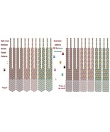 Bead loom patterns Split-Loom Necklace Gerdan, Beading Loom Stitch, PDF ... - $9.49 CAD+