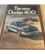 Dodge 400  Vintage Magazine Print Ad 1982 8 x 11 - $9.49